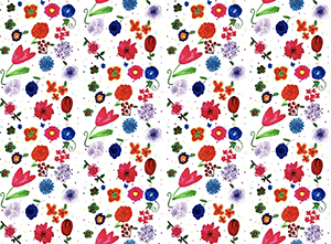 作品画像：春夏秋冬いろんなお花